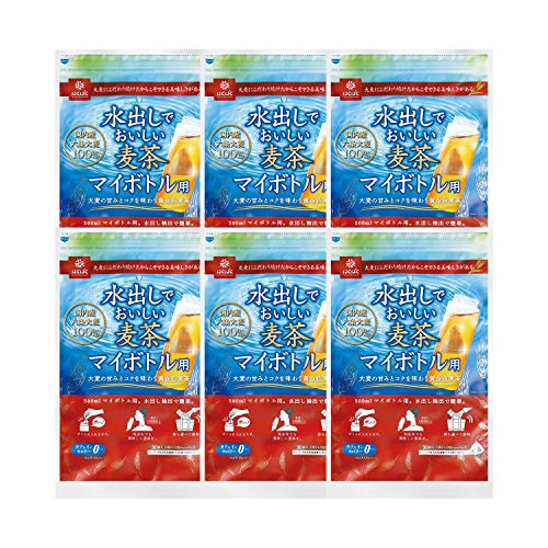 はくばく 水出しでおいしい麦茶マイボトル用 30パック×6個