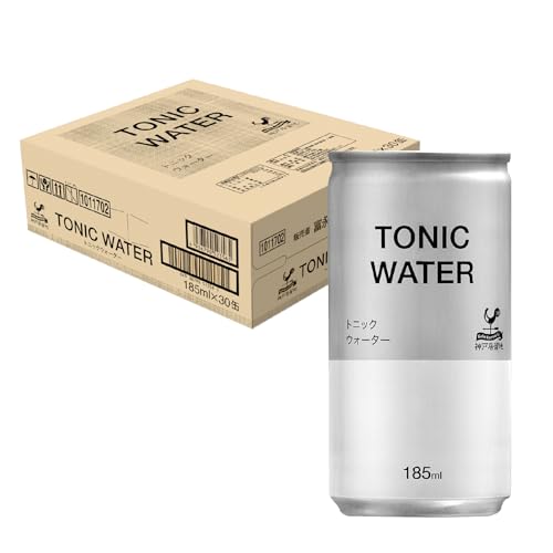神戸居留地 トニックウォーター 185ml 30本 割り材 1杯使い切り ミニ缶ですぐ冷える 強炭酸