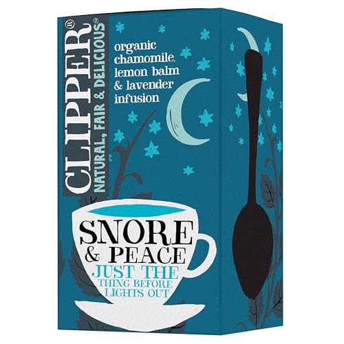 クリッパー ティー オーガニック スノア＆ピース 20P ティーバッグ、ハーブティー、睡眠サポート、カフ..