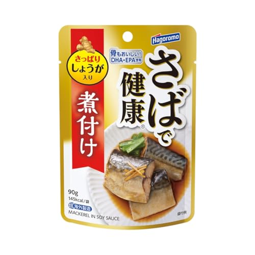 はごろも さばで健康 しょうゆ味 (パウチ) 90g (1415)×12個