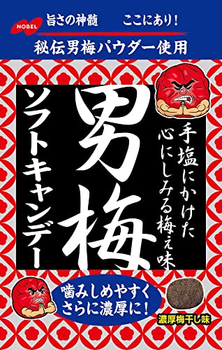 ノーベル製菓 男梅ソフトキャンデー 35g ×6袋