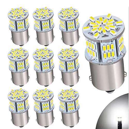 -/1156 10PCS ホワイト/AT-1156-10PCS・Size:1156 10PCS ホワイト・パッケージ個数:1・・12V-24V対応ですので軽自動車から24Vのトラックまでお取り付けとなります。定電流 回路を内蔵、レベル以上の安定性と寿命の実現！対応電圧は9V〜30Vなのでハイブリッド車特有の点灯時の瞬間的な高電圧にも問題なく対応いたします。・・360°無死角発光！長時間安定した輝きを保つ最高級の高輝度LEDチップを採用。従来品とは比較にならないほどの明るさを実現しました。超拡散性、プロジェクターレンズ正面にはドーム型の広拡散レンズを採用しました。照射範囲を拡大し、広範囲に光を拡散することができます。 正面からの光が特に明るく、強烈な光になります。・・耐久性・耐熱性に優れたアルミヒートシンクを採用し、放熱効率を最大限に引き出すことに成功しました。 長時間の使用にも耐え、安定した発光がです。・・電球より明るいのに消費電力が少なくバッテリーへの負担も軽減できます。高寿命！高耐久性！省エネ！・・主な用途：コーナリングランプ/スランプ/テ