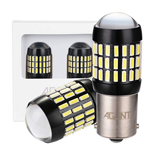 乐天商城 - AGLINT S25シングル球 バックランプ ホワイト 1156 P21W BA15S G18 汎用 12V-24V兼用 無極性 1200ルーメ