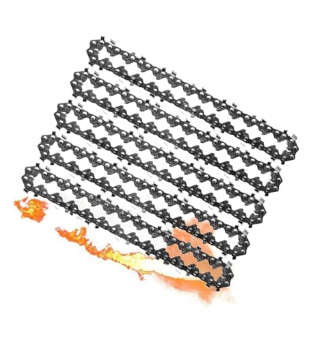 Arzneaoch 5本入 8インチチェーンソー替刃 45コマ チェーンソー 替刃 ほとんどに適しています 片手軽量..