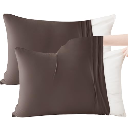 AYO 枕カバー 2枚セットピローケース まくらカバー 3Dストレッチ Tシャツ のびのび枕カバー 封筒式 おしゃれ オールシーズン 超吸水速乾のサムネイル