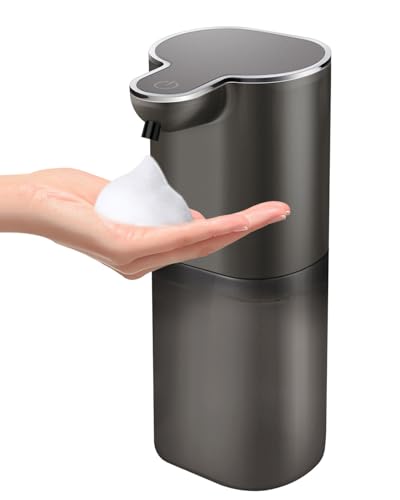 Cheftick ソープディスペンサー ハンドソープ 自動 泡 吐出量4段階調 400ml 壁掛け オートディスペンサ..