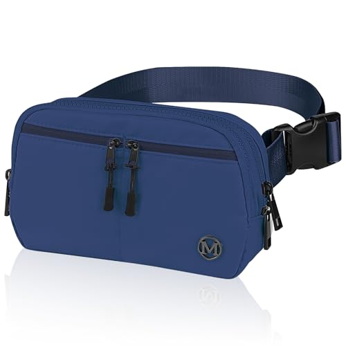 [mokzer]ウエストポーチ レディース メンズ ウエストバッグ 防水 軽量 5ポケット 3way小さめ 多機能 おしゃれ ボディバッグ アウ
