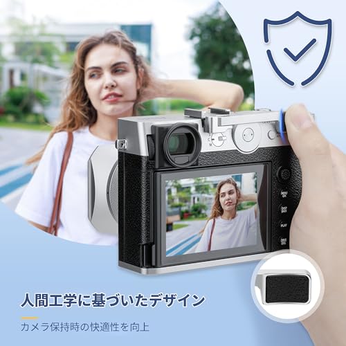 JJC 折りたたみ式 サムグリップ サムレスト Fujifilm Fuji 富士 GFX100RF カメラ ...