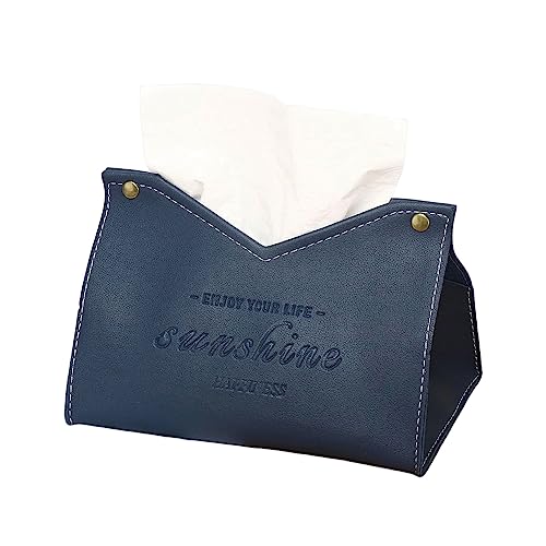 LOYELEY ティッシュケース おしゃれ 北欧デザイン カバー ティッシュボックス PUレザー ソフトパック用..