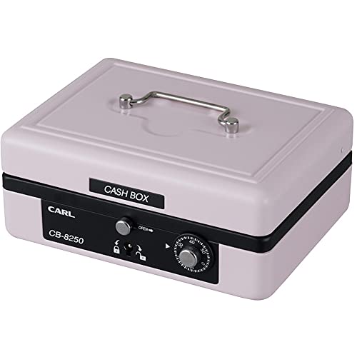 カール事務器(CARL) そとレジ 手提げ金庫 キャッシュボックス A6 ピンク CB-8250-P