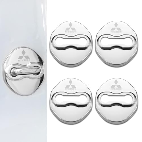 DELUXEFOX 三菱に適応 RVR/ASX/アウトランダーPHEV/エクリプス クロス に適用 アクセサリー 4個セット 車用 ドアロック