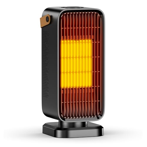 Yokepro セラミックヒーター2025冬新登場 小型 速暖 電気ファンヒーター 省エネ節電 PSE認証済 3段階温度調節 大風量 操作簡単