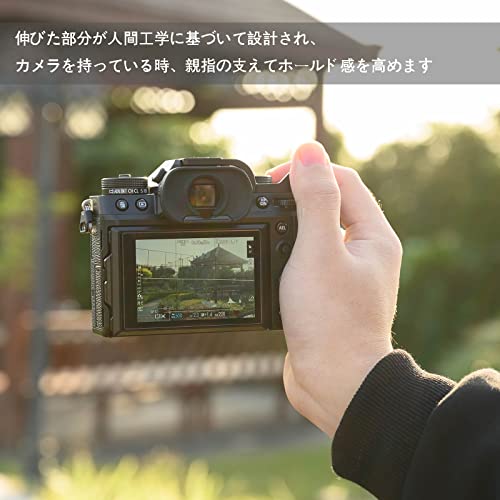 JJC サムグリップ サムレスト Fujifilm Fuji X-T5 X-T4 X-T3 XT5 XT4 XT3 カメラ適...
