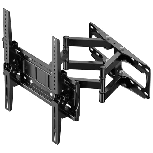 SHTUMECテレビ壁掛け金具 26-65インチ LCD/LED 液晶対応 フルモーション式 壁掛け金具 最大VESA 400x40..