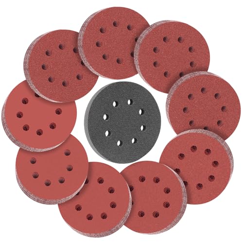 IROKCAKPT �ǥ������ڡ��ѡ� 125mm �����ॵ����� �ڡ��ѡ� �ݷ� 8�� �ޥ��å��� ����ǥ��󥰥ǥ�������91�������å�(#4