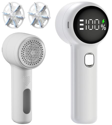 2025年モデル 毛玉取り器BOSUDA 毛玉取り 電動 けだま取り器 けだまとり 毛玉クリーナーType-C充電式 液晶ディスプレイ 替?ブレ