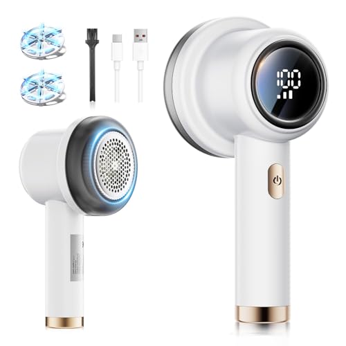 2025年モデル 毛玉取り 毛玉取り器 けだまとり 電動 毛玉クリーナー 毛玉カッター 安全装置 液晶ディスプレイ USB充電 あらゆる洗濯物靴