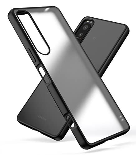Rakuten - For Xperia1 IV ケース SO-51C SOG06 ストラップホール付き 対応 TPU ソフトケース 耐衝撃 衝撃 吸収 指紋防止