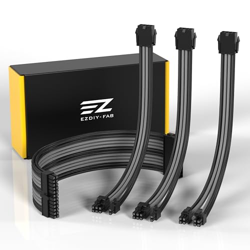 18AWG-300 - 白+櫛/30cm/ED-PowerCable01・パッケージ個数:1・当社のPSUケーブル延長キットは18AWGワイヤーを使用しており、ATX3.0/3.1仕様基準を満たしています。低抵抗で高効率なため、高出力GPUやCPUに最適で、ピークパフォーマンス時に安定した電力供給をします。・高導電性端子の設計は、電力伝送の安定性と信頼性を大幅に向上させることができ、究極のゲーム体験やグラフィック処理性能を求めるユーザーに最適です。・当社のケーブル延長はPCコンポーネントと完璧に調和し、カスタマイズされた整然とした外観を提供します。キットには、ケーブルの整理とエアフローの向上のためにケーブルコームが含まれています。長さは30cmで、PET素材で作られており、柔らかく、柔軟で耐久性があります。・パッケージには、6ピンおよび8ピンのGPU構成に対応した2本の8ピンから6+2ピンのGPU電源ケーブル、24ピンのマザーボード電源ケーブル、および4+4ピンのCPU電源ケーブルが含まれています。・この4本ケーブルのキットは、優れた耐久性とスタイリッシュ