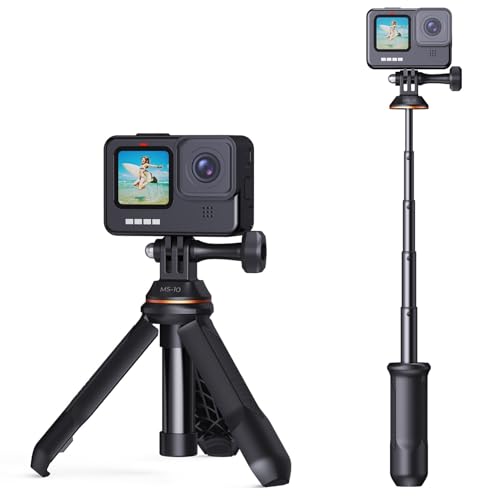 Rakuten - K&F CONCEPT 自撮り棒 GoPro用 ポケットサイズ&超軽量GoPro/DJI Osmo Action/ Insta360に対応 セル