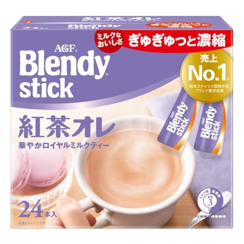 AGF ブレンディ スティック 紅茶オレ 24本 ミルクティー