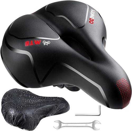 YOUNGDO 自転車サドル サドルクッション サドル 超肉厚 低反発クッション 衝撃吸収...