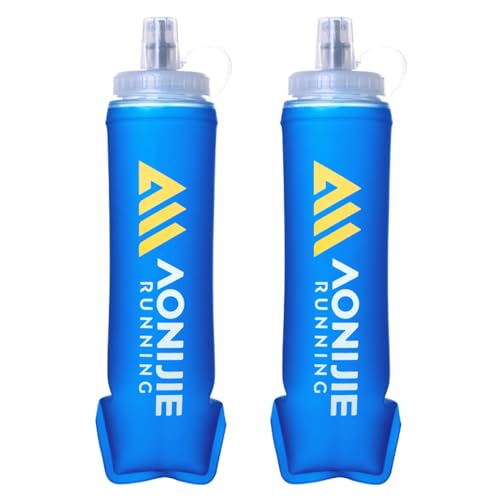 Other - Azarxis ソフトフラスク 水筒 ボトル 500ml 折りたたみ 軽量 洗いやすい 広口 ウォーターボトル ハイドレーション ランニング ス