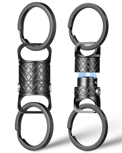 [TIMULTI] マグネットリリーサー 分離式 キーホルダー 耐荷重20KG ロック機能 クイックリリース おしゃれ メンズ キーリング 自転