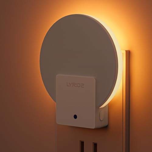 Orchid Lamps - Lyridz センサーライト 室内 コンセント バックライト型 常夜灯 明るさ調節可 足元灯 明暗センサー 夜間常時点灯 省エネ 玄関 廊下 段