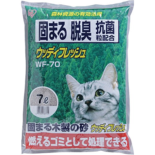 Diaper - アイリスオーヤマ 猫砂 ウッディフレッシュ 7L