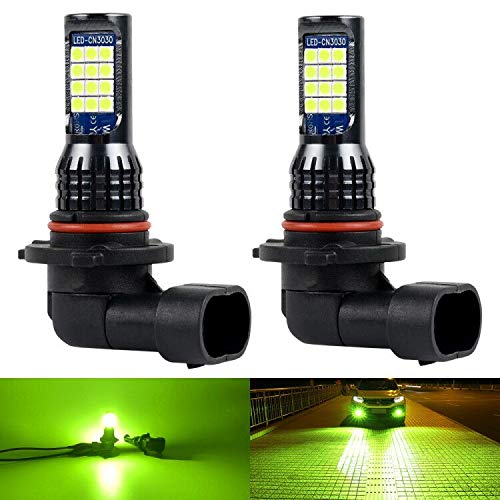 Catch Tanks - MAZERO フォグランプ HB4 HB3 9006 9005 LED フォグ レモンイエロー 黄色 ライムイエロー 12V 車用 バルブ LE