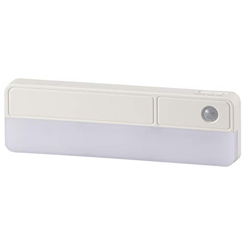 Rakuten - オーム電機 LEDセンサーライト 80ルーメン 電池式 NIT-BLA6JRC-W 06-4110 OHM