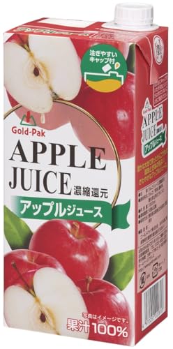 アップルジュース-/1リットル (x 6)/-・Style:アップルジュース・パッケージ個数:6・原材料:りんご/香料、酸味料、酸化防止剤(ビタミンC)・商品サイズ(高さx奥行x幅):20.2cm×13.9cm×28.6cm商品紹介 ゴールドパック株式会社 安曇野工場にて製造した、紙容器のアップルジュースです。年間を通して均一でかつ良質なアップルジュースになります。業務用中心とした大容量で使い勝手のよいヘリキャップ付です。太陽の光をたっぷり浴びたアップルを使用し、酸味と甘みの程よいバランスと爽やかなりんごの香りをお楽しみいただける100%ジュースです。、朝食なのどの目覚めの一杯には最適の商品です。 原材料・成分 りんご(中国)/香料、酸味料、酸化防止剤(ビタミンC) 安全警告 お届予定日は在庫完売時のメーカーお取寄せ日数を含んでいます。在庫品は随時発送しておりますので配送予定日と弊社商品お届け予定日は異なる場合もございますので予めご了承下さい。尚、商品は予告なくパッケージ変更の場合もあります。