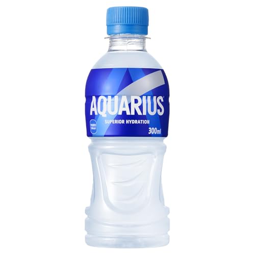 3) 300ml×24本-/300ミリリットル (x 24)/-・Size:300ミリリットル (x 24)・パッケージ個数:1・内容量:300ml・カロリー:19kcal/100ml・原材料:果糖ぶどう糖液糖、塩化Na、クエン酸、香料、クエン酸Na、塩化K、硫酸Mg、乳酸Ca、酸化防止剤(ビタミンC)、甘味料(スクラロース)、イソロイシン、バリン、ロイシン・商品サイズ(高さx奥行x幅):179mm×366mm×246mm・適度な糖分とナトリウムを含み、水より優れた水分補給をサポートする。商品紹介 スポーツドリンクブランド売上No.1の「アクエリアス」 原材料・成分 果糖ぶどう糖液糖（国内製造）、塩化Na/ クエン酸、香料、クエン酸Na、塩化K、硫酸Mg、乳酸Ca、酸化防止剤（ビタミンC）、甘味料（スクラロース）、イソロイシン、バリン、ロイシン