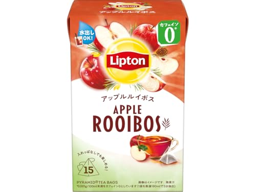 リプトン ヘルシースタイル アップルルイボス ティーバッグ 15杯分×6袋