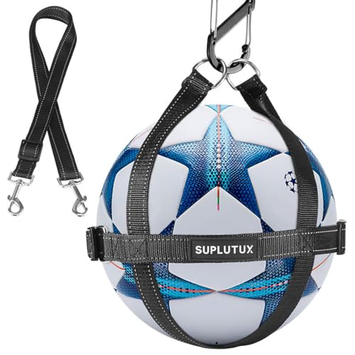 SuplutuX サッカーボール ボールネット ボール バッグ サッカー ボール入れ 袋 収納 ネット リュック & 自転車取付 調節 大人 小