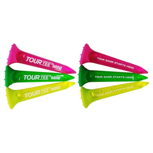 Tour Tee MINI NEONS ゴルフティー(6本入り)T-491(590)