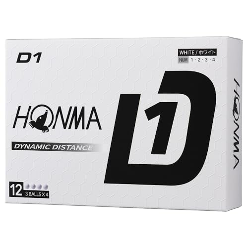 HONMA 2024 ホンマ D1 BT2401 ホワイト （1ダース12個入）