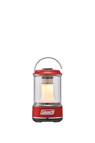 コールマン(Coleman) リチャージブルLEDランタン　300　（レッド） 暖色 キャンプ アウトドア 防災 停電 充電式 作業灯 卓上 吊