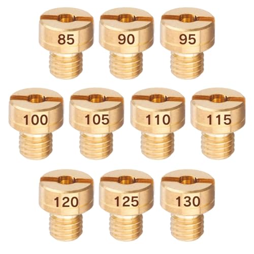 Rakuten - メインジェット Jetsetmoto 10サイズセット#85#90#95#100#105#110#115#120#125#130 ミクニ 丸大(