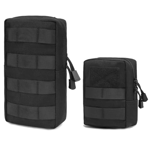 TRIWONDER ミリタリーポーチ タクティカルポーチ メンズ サバゲー ウエストバッグ ベルト 多機能 MOLLE対応 EDC スマホ 収納