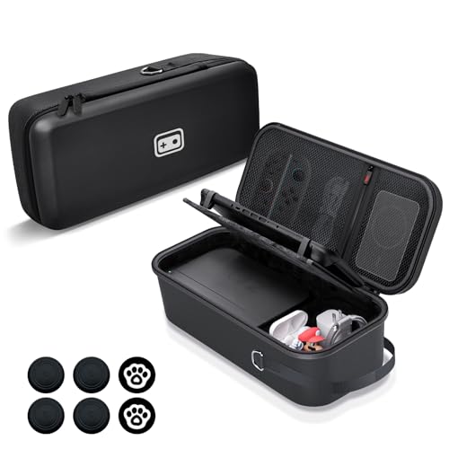 Switch 2 本体と周辺機器をまとめて収納新機/有機ELモデル対応switch 2 ケース 大容量 ポーチ スイッチ2 持ち運び便利 スイッ