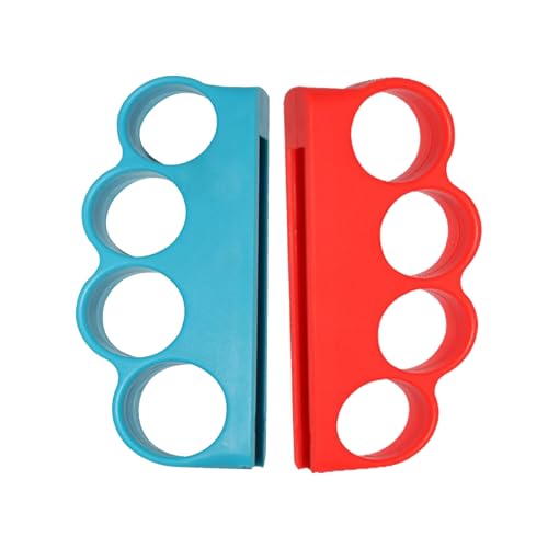 DFsucces コントローラー グリップ ボクシングゲームグリップ 大人と子供向け 親指キャップ 2個入り（赤+青）