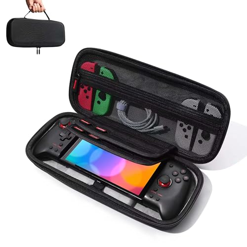 iofeiwak 収納ケース HORI グリップコントローラー/ROG ALLY 収納ケース for Nintendo Switch グリップコ