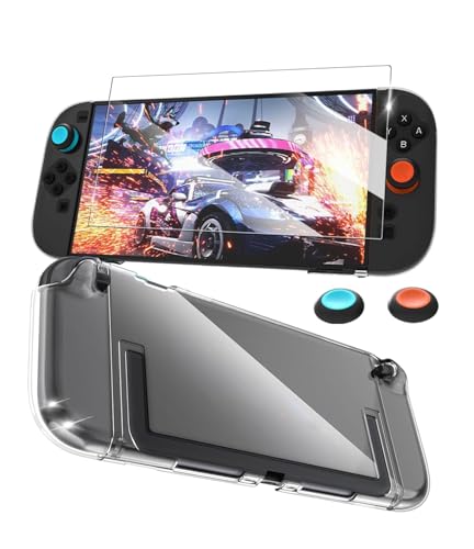 『2026年発売 6in1』 Switch2 保護キット [ Switch 2 ガラスフィルム + Switch 2 ケース + Switch