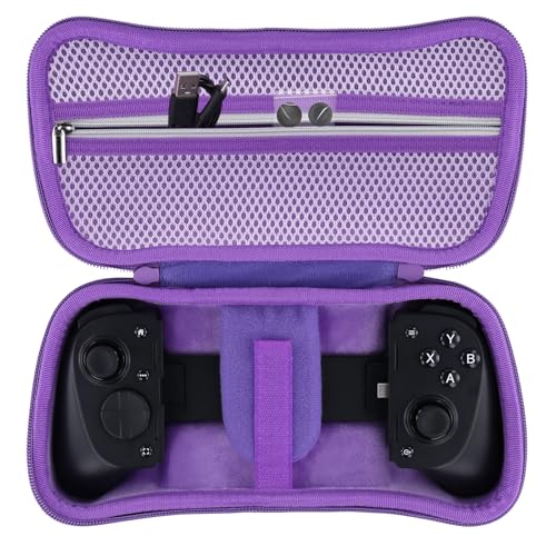 レイザー Razer Kishi Ultra/Kishi V3 Pro ゲームコントローラー専用収納ケース，パープル-Aenllosi（ケースの