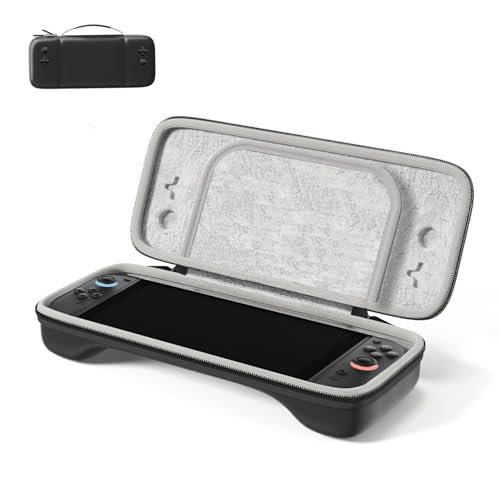 Switch 2 対応 軽量 収納 ケース Blitzowl スイッチ2用 薄型 スリム ハード ポーチ 持ち運び ケース 防水 衝撃吸収 全面