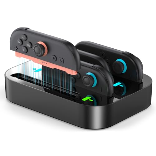 LVFAN Switch 2用 Joy-con 充電スタンド 4台同時 switch2 Joy-con チャージャー スイッチ 2 ジョイコン