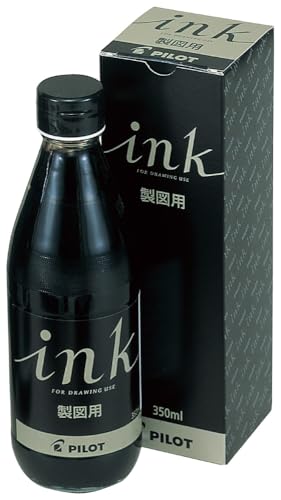 PILOT インク 製図用インク(大容量) ブラック INK350DR パイロット