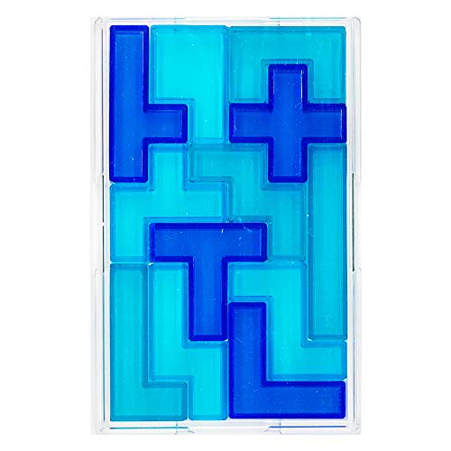ルミナスエイト 楽天市場店のテンヨー(Tenyo) ペントミノ 脳ブロック 永久に遊べるパズル 難易度2 LEVEL2 初心者~中級者向け 総数2339通り 脳ストレッチ｜アングル2